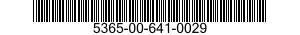 5365-00-641-0029  5365006410029 006410029