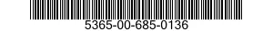 5365-00-685-0136  5365006850136 006850136