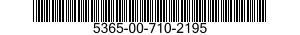 5365-00-710-2195 BUSHING,MACHINE THREAD 5365007102195 007102195