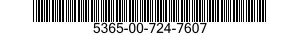 5365-00-724-7607  5365007247607 007247607