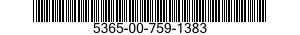 5365-00-759-1383 BUSHING,MACHINE THREAD 5365007591383 007591383