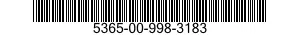 5365-00-998-3183  5365009983183 009983183