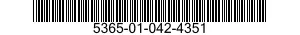 5365-01-042-4351 PLUG,MACHINE THREAD,MAGNETIC 5365010424351 010424351
