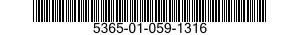 5365-01-059-1316 SPACER,TAPERED 5365010591316 010591316