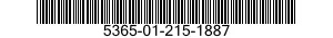 5365-01-215-1887 BUSHING,MACHINE THREAD 5365012151887 012151887