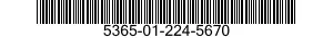 5365-01-224-5670 PLUG,MACHINE THREAD 5365012245670 012245670