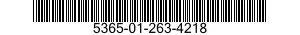 5365-01-263-4218 PLUG,MACHINE THREAD 5365012634218 012634218