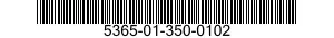 5365-01-350-0102 BUSHING,MACHINE THREAD 5365013500102 013500102