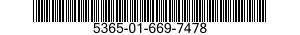 5365-01-669-7478 SPACER,SPECIAL SHAPED 5365016697478 016697478