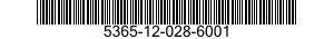 5365-12-028-6001 PLUG,MACHINE THREAD 5365120286001 120286001