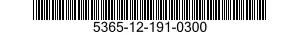 5365-12-191-0300 PLUG,MACHINE THREAD 5365121910300 121910300