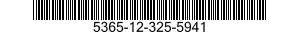 5365-12-325-5941 PLUG,MACHINE THREAD 5365123255941 123255941