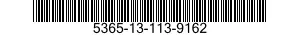 5365-13-113-9162 PLUG,MACHINE THREAD 5365131139162 131139162