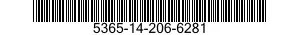5365-14-206-6281 PLUG,MACHINE THREAD 5365142066281 142066281