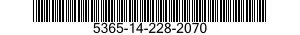 5365-14-228-2070  5365142282070 142282070