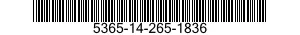5365-14-265-1836  5365142651836 142651836