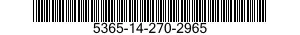 5365-14-270-2965  5365142702965 142702965
