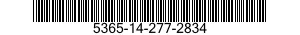 5365-14-277-2834 PLUG,MACHINE THREAD 5365142772834 142772834