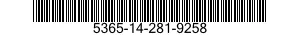 5365-14-281-9258  5365142819258 142819258