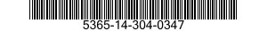 5365-14-304-0347 PLUG,MACHINE THREAD 5365143040347 143040347