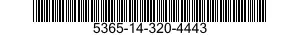 5365-14-320-4443  5365143204443 143204443