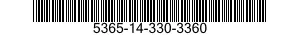 5365-14-330-3360 PLUG,MACHINE THREAD 5365143303360 143303360