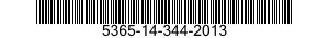 5365-14-344-2013 PLUG,MACHINE THREAD 5365143442013 143442013