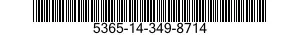 5365-14-349-8714 PLUG,MACHINE THREAD 5365143498714 143498714