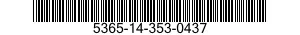 5365-14-353-0437 BUSHING,NONMETALLIC 5365143530437 143530437