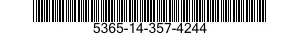 5365-14-357-4244 PLUG,MACHINE THREAD 5365143574244 143574244