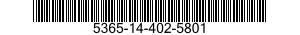 5365-14-402-5801 PLUG,MACHINE THREAD 5365144025801 144025801