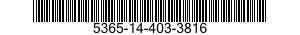 5365-14-403-3816 PLUG,MACHINE THREAD 5365144033816 144033816