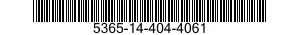 5365-14-404-4061 PLUG,MACHINE THREAD 5365144044061 144044061