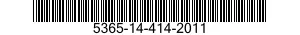 5365-14-414-2011 PLUG,MACHINE THREAD 5365144142011 144142011