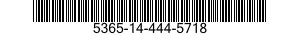 5365-14-444-5718 PLUG,MACHINE THREAD 5365144445718 144445718