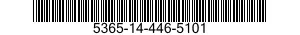 5365-14-446-5101 RING,EXTERNALLY THREADED 5365144465101 144465101