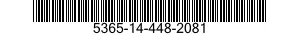 5365-14-448-2081 PLUG,MACHINE THREAD 5365144482081 144482081