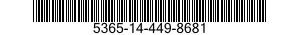 5365-14-449-8681 PLUG,MACHINE THREAD 5365144498681 144498681