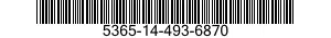 5365-14-493-6870 PLUG,MACHINE THREAD 5365144936870 144936870