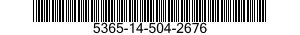 5365-14-504-2676 PLUG,MACHINE THREAD 5365145042676 145042676