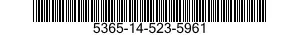 5365-14-523-5961 PLUG,MACHINE THREAD 5365145235961 145235961