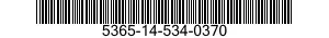5365-14-534-0370 PLUG,MACHINE THREAD 5365145340370 145340370