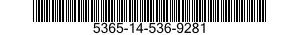 5365-14-536-9281 SPACER,STRAIGHT 5365145369281 145369281