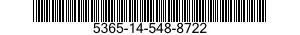 5365-14-548-8722 PLUG,MACHINE THREAD 5365145488722 145488722