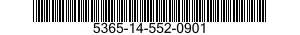 5365-14-552-0901 PLUG,MACHINE THREAD 5365145520901 145520901