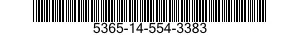 5365-14-554-3383 PLUG,MACHINE THREAD 5365145543383 145543383