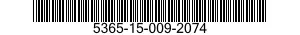 5365-15-009-2074 PLUG,MACHINE THREAD 5365150092074 150092074