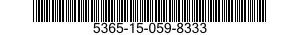 5365-15-059-8333 PLUG,MACHINE THREAD 5365150598333 150598333