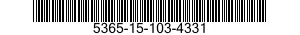 5365-15-103-4331 BUSHING,NONMETALLIC 5365151034331 151034331