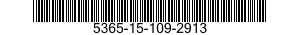 5365-15-109-2913 PLUG,MACHINE THREAD 5365151092913 151092913